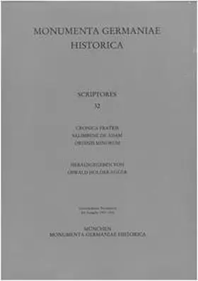 Holder-Egger |  Cronica fratris Salimbene de Adam ordinis Minorum | Buch |  Sack Fachmedien