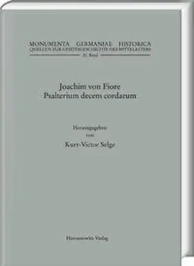 Selge |  Joachim von Fiore, Psalterium decem cordarum | Buch |  Sack Fachmedien