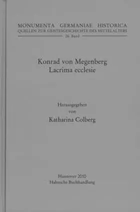 Colberg |  Konrad von Megenberg, Lacrima ecclesiae | Buch |  Sack Fachmedien
