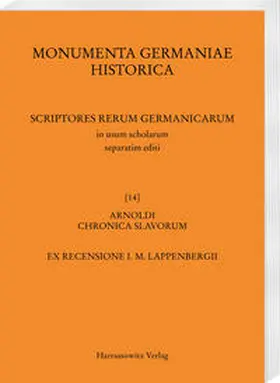 Lappenberg |  Arnoldi Chronica Slavorum | Buch |  Sack Fachmedien