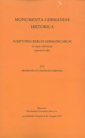 Arbusow / Bauer |  Heinrichs Livländische Chronik | Buch |  Sack Fachmedien