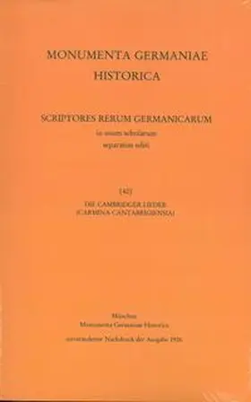 Strecker |  Die Cambridger Lieder | Buch |  Sack Fachmedien