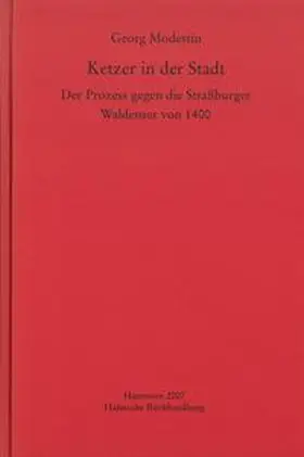 Modestin |  Ketzer in der Stadt | Buch |  Sack Fachmedien