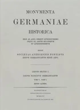 Lehmann |  Leges Alamannorum | Buch |  Sack Fachmedien