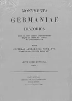 Massen |  Concilia aevi Merovingici [511-695] | Buch |  Sack Fachmedien