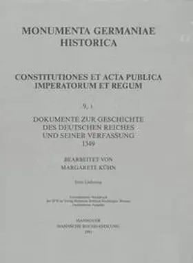  Constitutiones et acta publica imperatorum et regum (1349) | Buch |  Sack Fachmedien