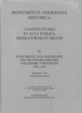  Constitutiones et acta publica imperatorum et regum (1350-1353) | Buch |  Sack Fachmedien