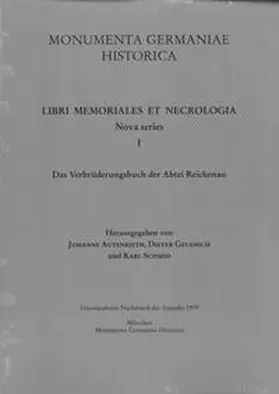 Autenrieth / Geuenich / Schmid |  Das Verbrüderungsbuch der Abtei Reichenau | Buch |  Sack Fachmedien