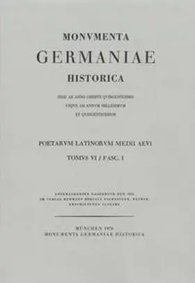 Strecker / Schumann |  Nachträge zu den Poetae aevi Carolini | Buch |  Sack Fachmedien