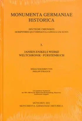 Strauch |  Jansen Enikels Werke. Weltchronik. Fürstenbuch | Buch |  Sack Fachmedien