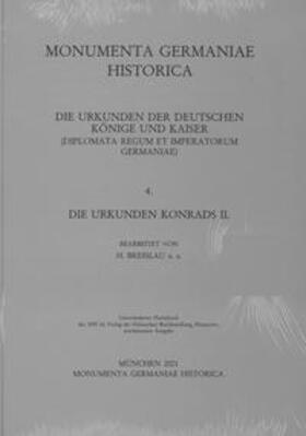 Bresslau |  Die Urkunden Konrads II. | Buch |  Sack Fachmedien