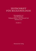Schubert / Lauer / Dahmen |  Zeitschrift für Balkanologie 53 (2017) 1 | Buch |  Sack Fachmedien