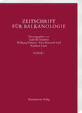 Schubert / Dahmen / Himstedt-Vaid |  Zeitschrift für Balkanologie 54 (2018). Tl.1 | Buch |  Sack Fachmedien