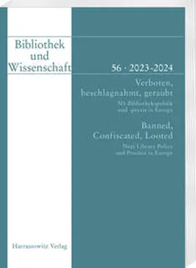 Conter / Reding |  Bibliothek und Wissenschaft 56 (2023-2024) | Buch |  Sack Fachmedien