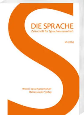 Fellner / Nedoma / Schumacher |  Die Sprache 56 (2024) | Buch |  Sack Fachmedien