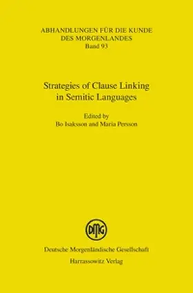 Isaksson / Persson |  Strategies of Clause Linking in Semitic Languages | eBook | Sack Fachmedien