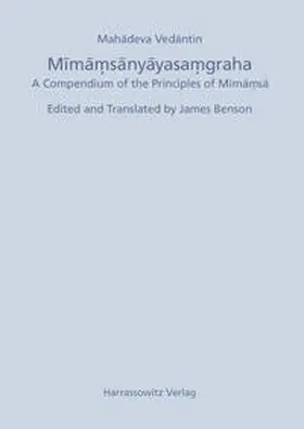 Vedantin / Benson |  Mimamsanyayasamgraha | eBook | Sack Fachmedien