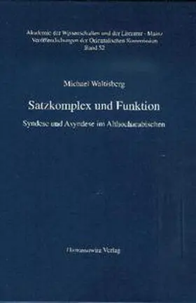 Waltisberg |  Satzkomplex und Funktion | eBook | Sack Fachmedien