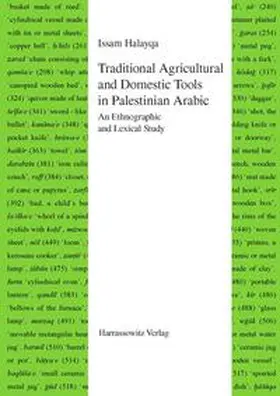Halayqa |  Traditional Agricultural and Domestic Tools in Palestinian Arabic | eBook | Sack Fachmedien