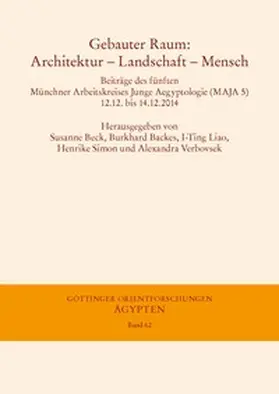 Beck / Backes / Liao |  Gebauter Raum: Architektur – Landschaft – Mensch | eBook | Sack Fachmedien