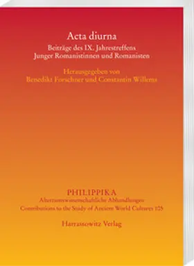 Forschner / Willems |  Acta diurna | eBook | Sack Fachmedien