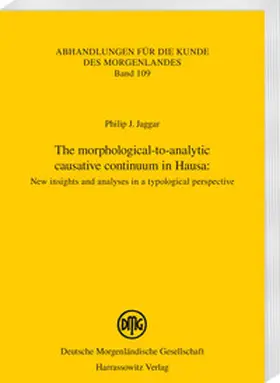 Jaggar |  The morphological-to-analytic causative continuum in Hausa: | eBook | Sack Fachmedien
