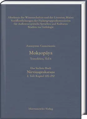 Krause-Stinner / Krause |  Moksopaya - Textedition, Teil 6, Das Sechste Buch: Nirvanaprakara?a. 2. Teil: Kapitel 120-252 | eBook | Sack Fachmedien