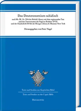 Nagel |  Das Deuteronomium sahidisch | eBook | Sack Fachmedien