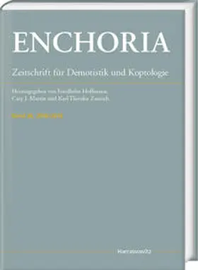 Hoffmann / Martin / Zauzich |  Enchoria 36 (2018/2019) | eBook | Sack Fachmedien