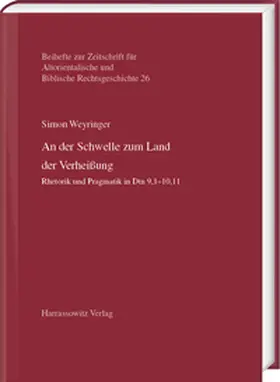 Weyringer |  An der Schwelle zum Land der Verheißung | eBook | Sack Fachmedien
