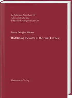 Wilson |  Redefining the roles of the rural Levites | eBook | Sack Fachmedien