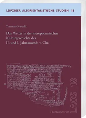 Scarpelli |  Das Wetter in der mesopotamischen Kulturgeschichte des II. und I. Jahrtausends v. Chr. | eBook | Sack Fachmedien
