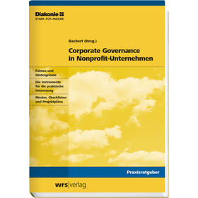 Bachert |  Corporate Governance in Nonprofit-Unternehmen | Buch |  Sack Fachmedien