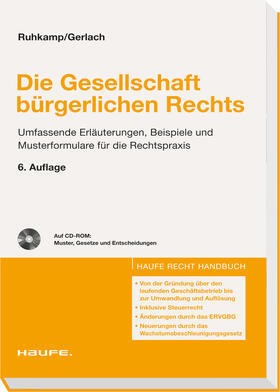 Ruhkamp / Gerlach |  Die Gesellschaft bürgerlichen Rechts | Buch |  Sack Fachmedien
