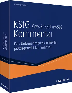 Frotscher / Maas |  Kommentar zum Körperschaft-, Gewerbe- und Umwandlungssteuergesetz Online | Datenbank |  Sack Fachmedien