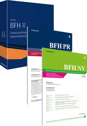  BFH/NV plus BFH/PR Online | Datenbank |  Sack Fachmedien