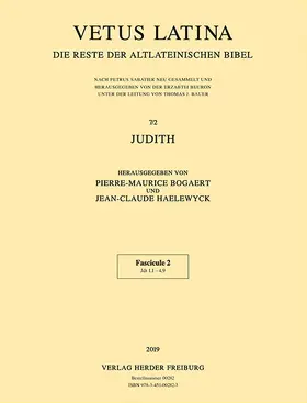 Bogaert / Haelewyck |  Judith | Buch |  Sack Fachmedien