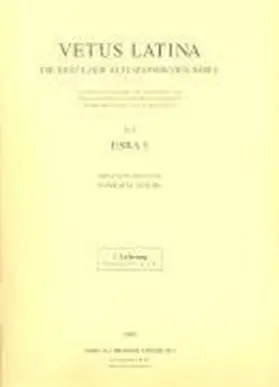 Gesche |  Vetus Latina. Die Reste der altlateinischen Bibel. Nach Petrus Sabatier / Esra I | Buch |  Sack Fachmedien