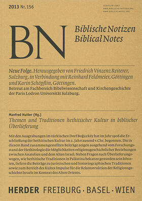 Hutter | Themen und Tradition hethitischer Kultur in biblischer Überlieferung | Buch | 978-3-451-00585-5 | sack.de