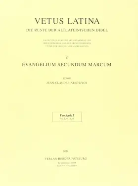Haelewyck |  Evangelium secundum Marcum | Buch |  Sack Fachmedien