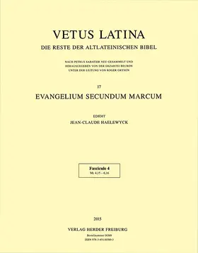 Haelewyck |  Evangelium secundum Marcum | Buch |  Sack Fachmedien