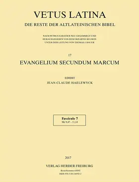 Haelewyck |  Evangelium secundum Marcum | Buch |  Sack Fachmedien
