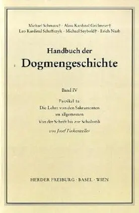 Finkenzeller |  Die Lehre von den Sakramenten im allgemeinen | Buch |  Sack Fachmedien