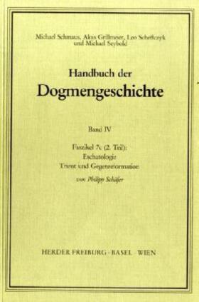 Schäfer / Schmaus / Grillmeier |  Eschatologie | Buch |  Sack Fachmedien