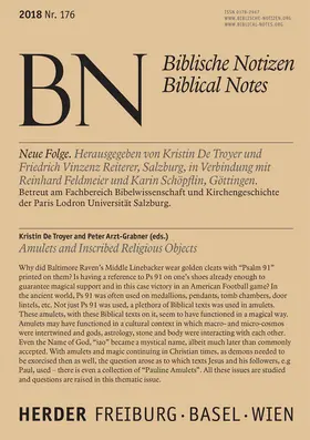 Arzt-Grabner / De Troyer |  Amulets and Inscribed Religious Objects | Buch |  Sack Fachmedien