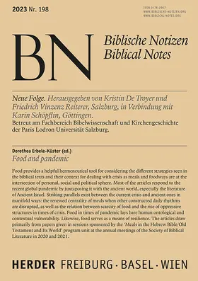 Erbele-Küster / Altmann / Abernethy |  Food and Pandemic | Buch |  Sack Fachmedien