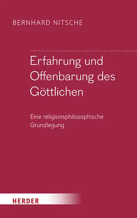 Nitsche |  Erfahrung und Offenbarung des Göttlichen | Buch |  Sack Fachmedien
