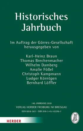  Historisches Jahrbuch | Buch |  Sack Fachmedien