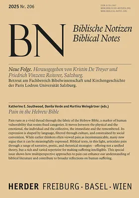  Pain in the Hebrew Bible | Buch |  Sack Fachmedien