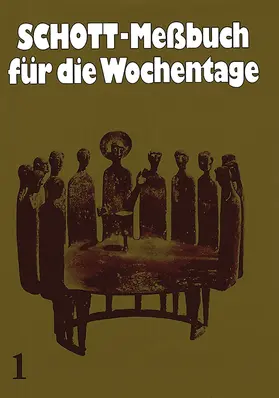 Schott |  Schott Meßbuch für die Wochentage I. Kunstleder braun, Naturschnitt | Buch |  Sack Fachmedien